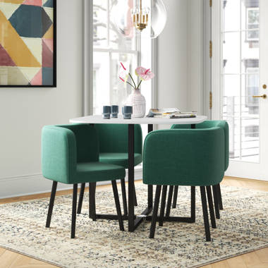 Light green dining discount chairs